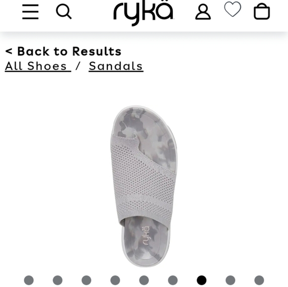 Ryka Desi Sandals 8.5 Wide - Picture 5 of 9